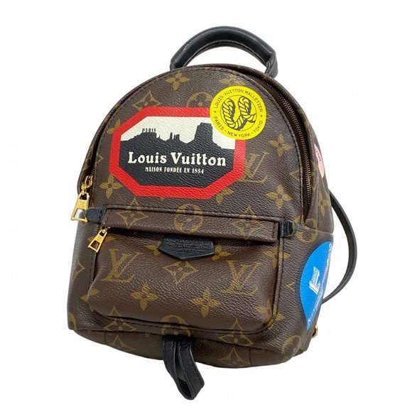 LOUIS VUITTON Black Monogram Backpack - Picture 1 of 14